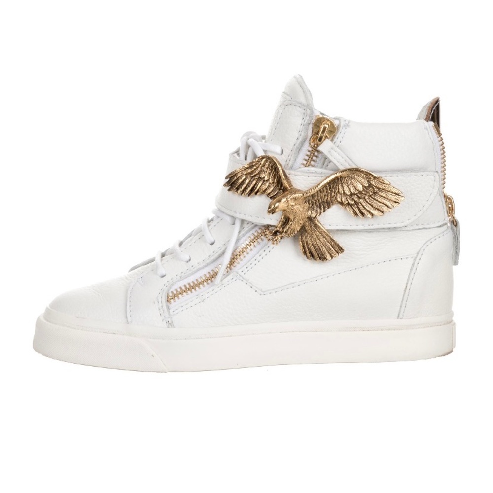 Giuseppe Zanetti leather high top sneakers